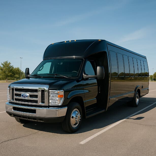 Santa Clarita Shuttle Bus Rentals 18 Passenger Shuttle Bus