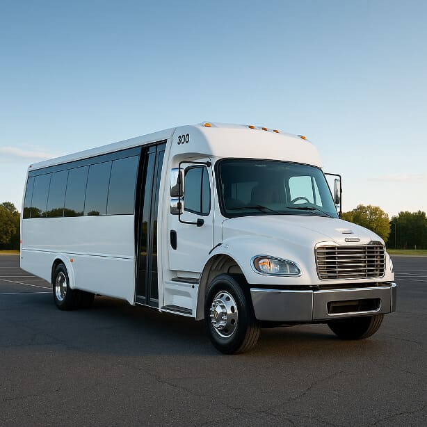 Santa Clarita Shuttle Bus Rentals 25 Passenger Shuttle Bus