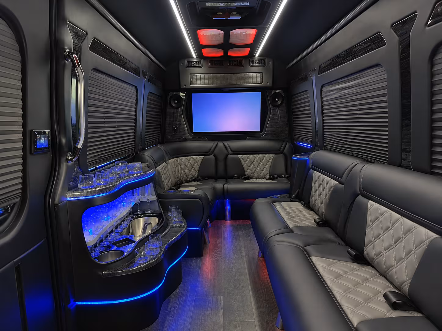 bus rental options for santa clarita trips
